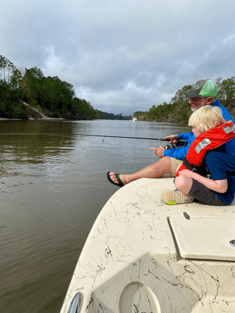 Kids fishing charter Santa Rosa Beach